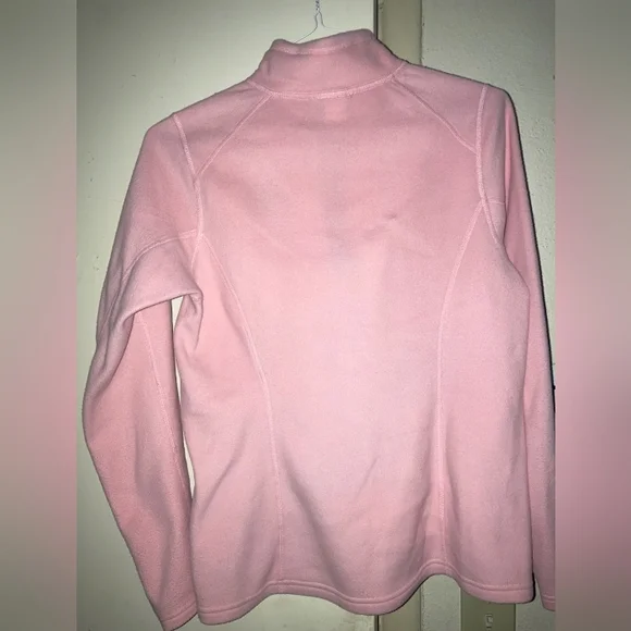 The North Face quarter zip lightweight fleece, Pink, sz M, good condition! - Picture 2 of 11